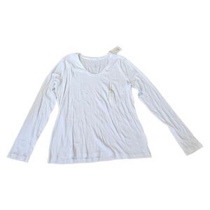 Women's Lightweight Scoop Ribbed Top Medium